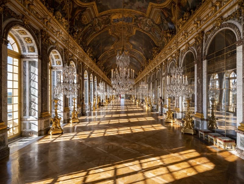 Der Spiegelsaal - The hall of mirrors